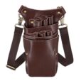 Black Brown Barber Tool Pouch