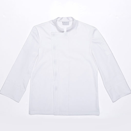 Wit Zwart Lange Mouwen Koks Shirt