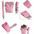 Witte Roze Kappers Holster