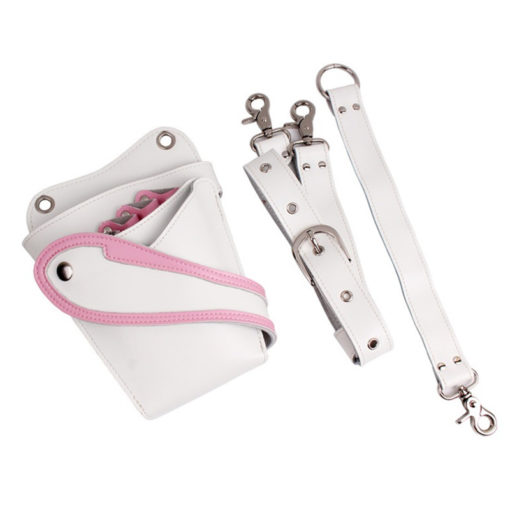 Witte Roze Kappers Holster