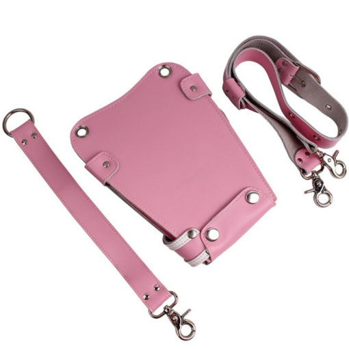 Witte Roze Kappers Holster