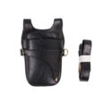 Groen Bruin Zwart Kappers Leren Holster