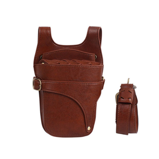 Groen Bruin Zwart Kappers Leren Holster