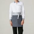 Chemise blanche à manches longues en polyester coton
