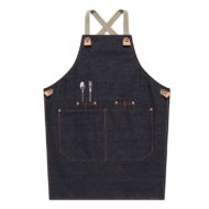 Kids Denim Apron Crossback Straps