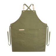 Kids Canvas Denim Apron Crossback Straps