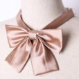 2 pièces de nœuds papillon en polyester pour femme Cravates pour la restauration