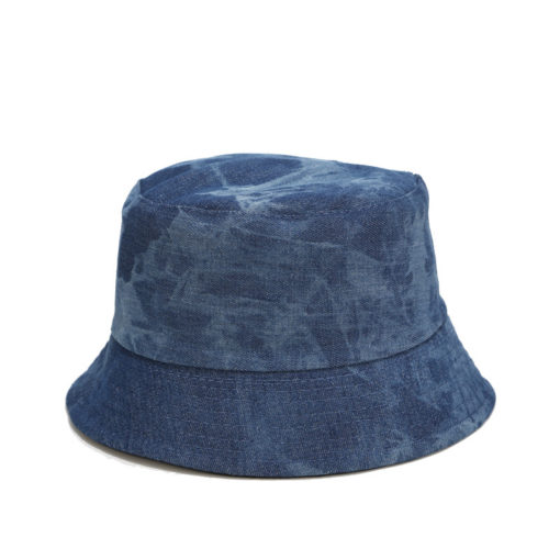 Denim Bucket Hat Vissershoed Strand Zonnekap