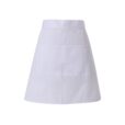 Tablier de taille noir et blanc en polyester coton Uniforme culinaire