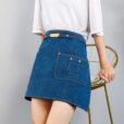 Tablier de taille en toile Vêtement de travail en denim avec sangles en coton