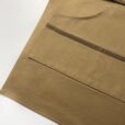 Khaki Canvas Tailleschort Bruin Culinaire Uniform