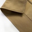 Khaki Canvas Tailleschort Bruin Culinaire Uniform