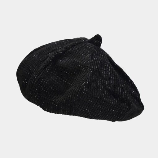 Casquette ronde en velours côtelé Chapeau chaud