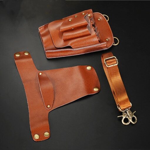 Holster en cuir pour barbier Sac à outils de coiffeur