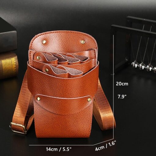 Kapper Leren Holster Haarkapper Gereedschapstas