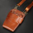 Kapper Leren Holster Haarkapper Gereedschapstas