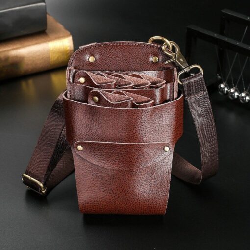 Holster en cuir pour barbier Sac à outils de coiffeur