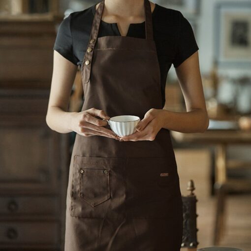 Tablier en toile pour la restauration Tenue de travail pour café