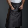 Tablier de taille en polyester coton Uniforme culinaire