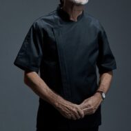 Wit Kortemouwen Chef Shirt Zwart Uniform