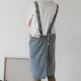 Tablier en denim bleu Vêtements de travail pour café