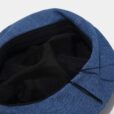 Beret en denim bleu Chapeau de soleil extérieur