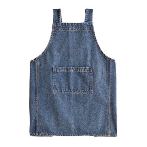 Kinderen Blauwe Denim Schort Kinderkleding