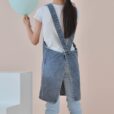 Kinderen Blauwe Denim Schort Kinderkleding