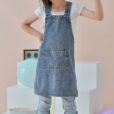 Kinderen Blauwe Denim Schort Kinderkleding