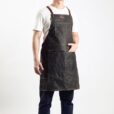 Waxed Canvas Apron Cross Back Straps