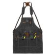 Waxed Canvas Grilling Apron Industrial Workwear