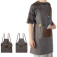 Cross-back Canvas Industrial Apron