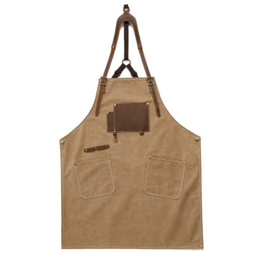 Canvas Industrial Apron BBQ Baking Workwear