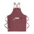 Cross-back Canvas Apron Florist Workwear