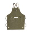 Cross-back Canvas Apron Florist Workwear