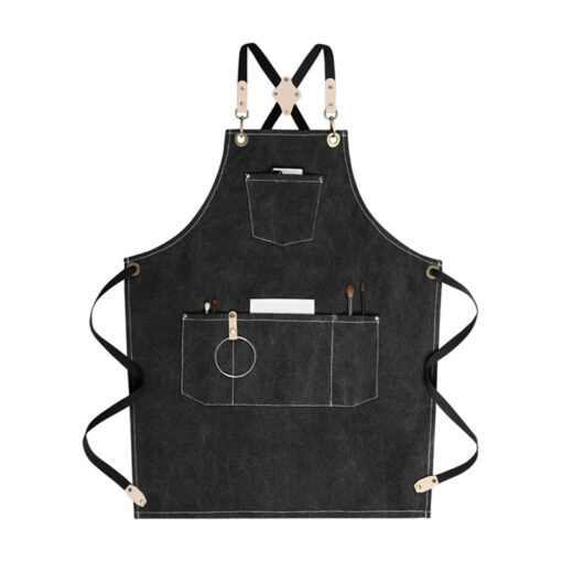 Cross-back Canvas Apron Florist Workwear