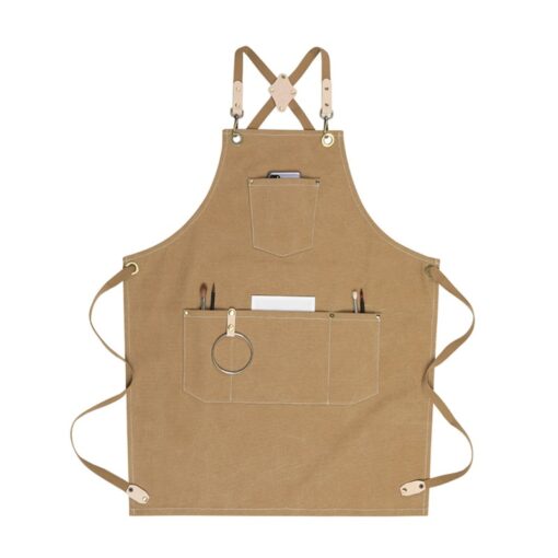 Cross-back Canvas Apron Florist Workwear