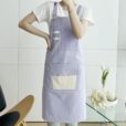 Kruisrug Canvas Schort Café Uniform