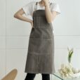 Split-Leg Canvas Apron Crossback Straps